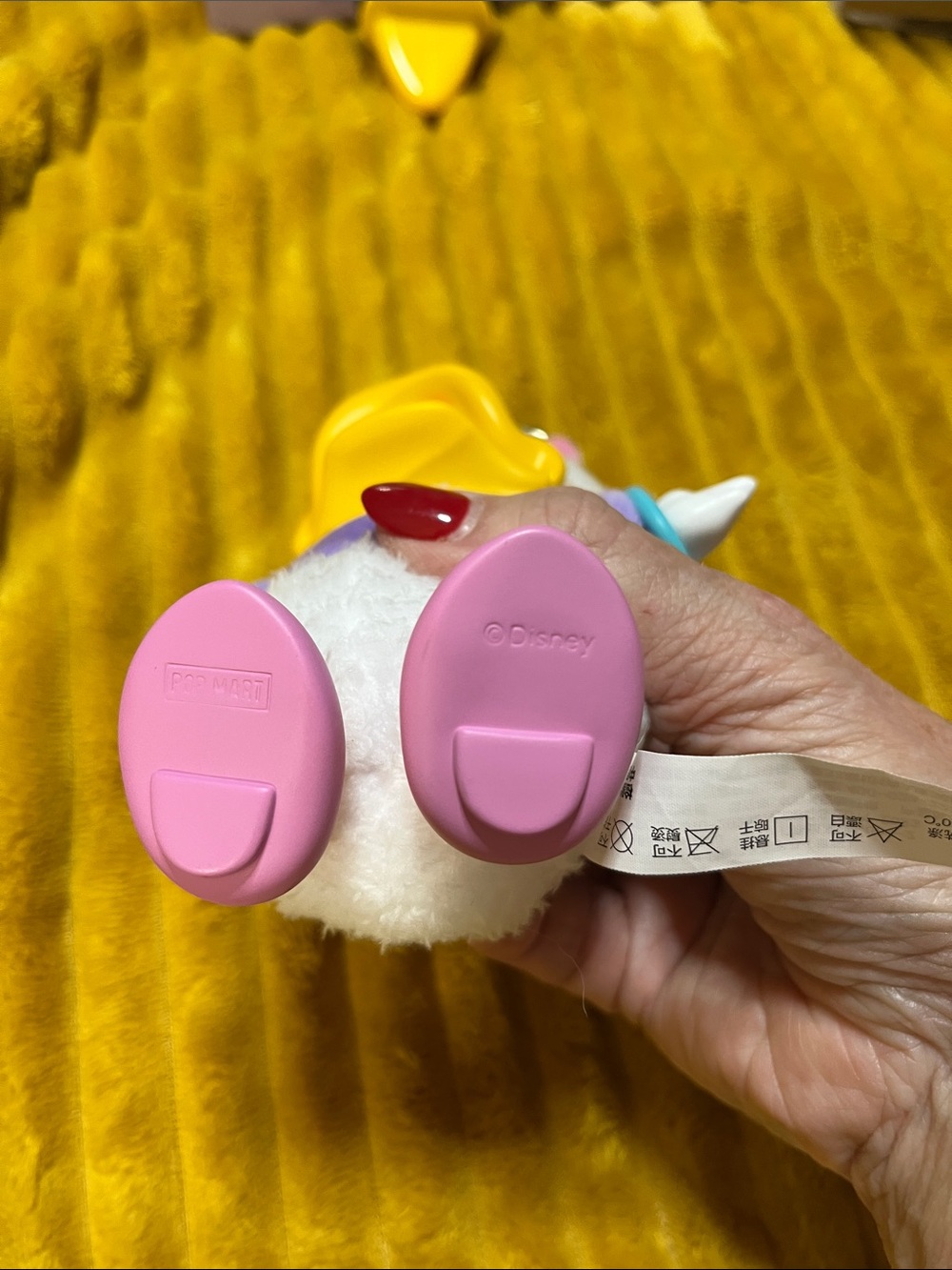 Disney Daisy Duck Plush Toy - White & Purple Stuffed Animal - Picture 4 of 5